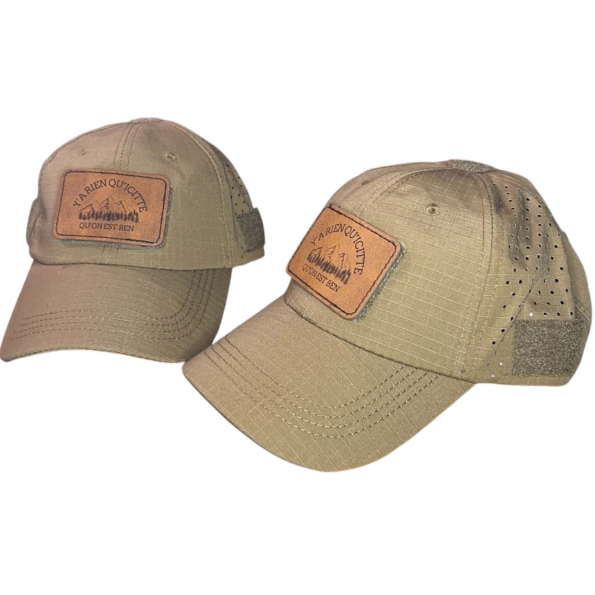 Casquette à patch interchangeable – Crée_Ation Nature DC