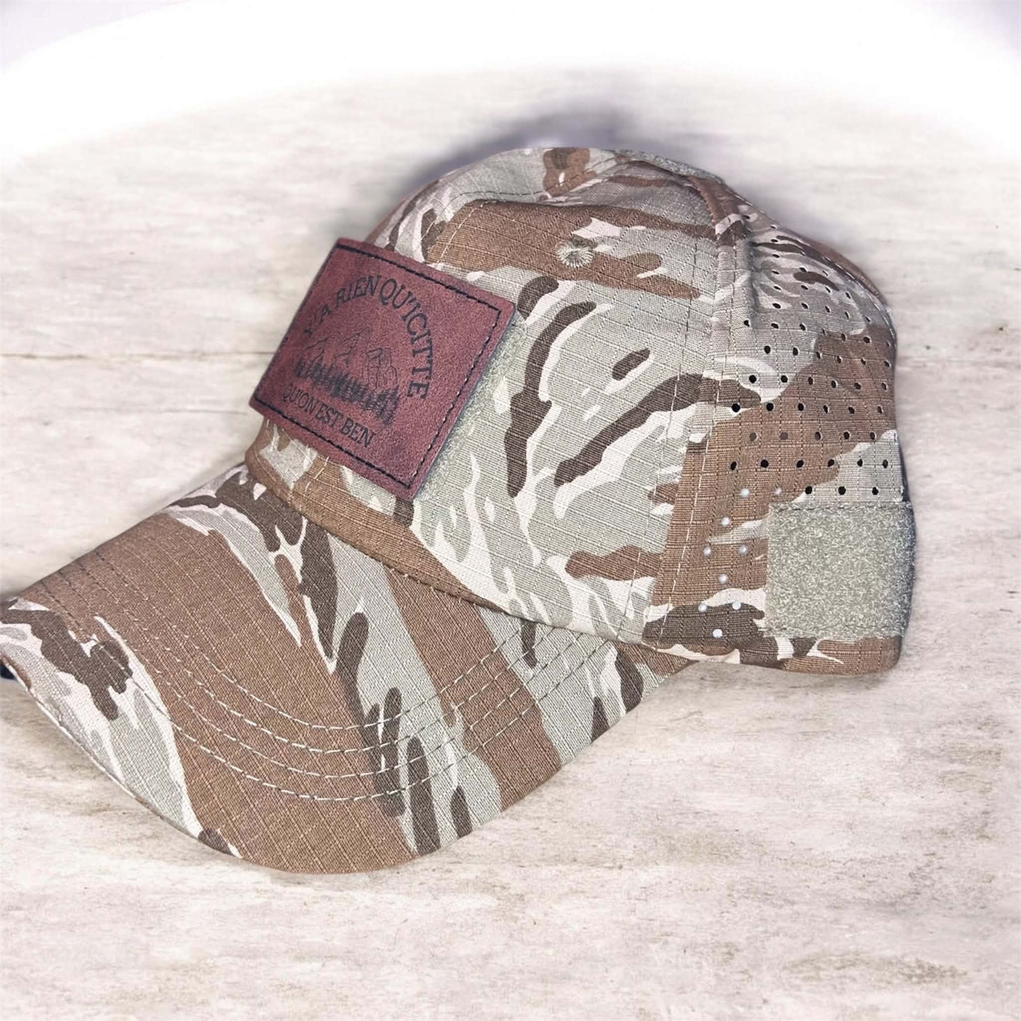 Casquette à patch interchangeable – Crée_Ation Nature DC