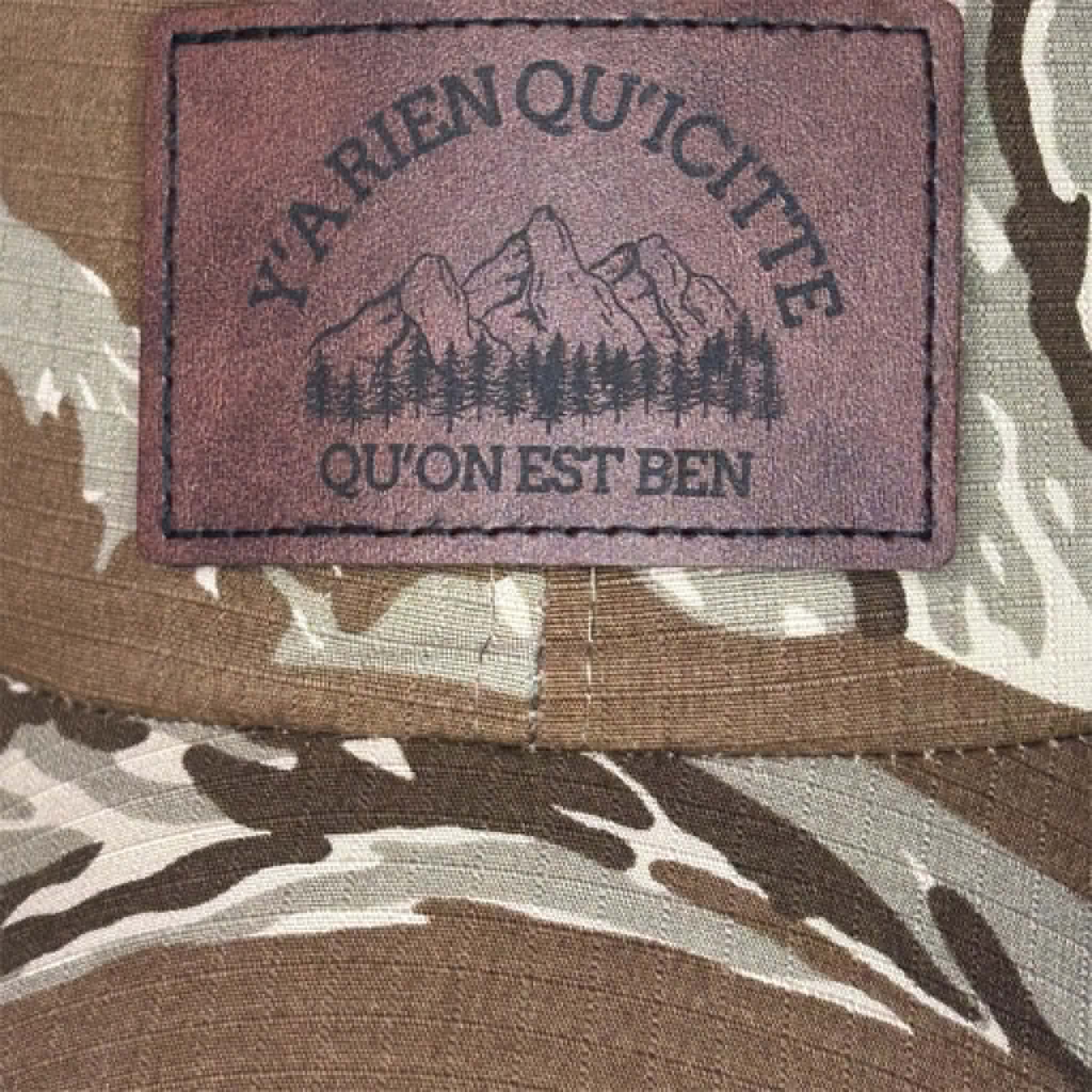 Casquette à patch interchangeable – Crée_Ation Nature DC