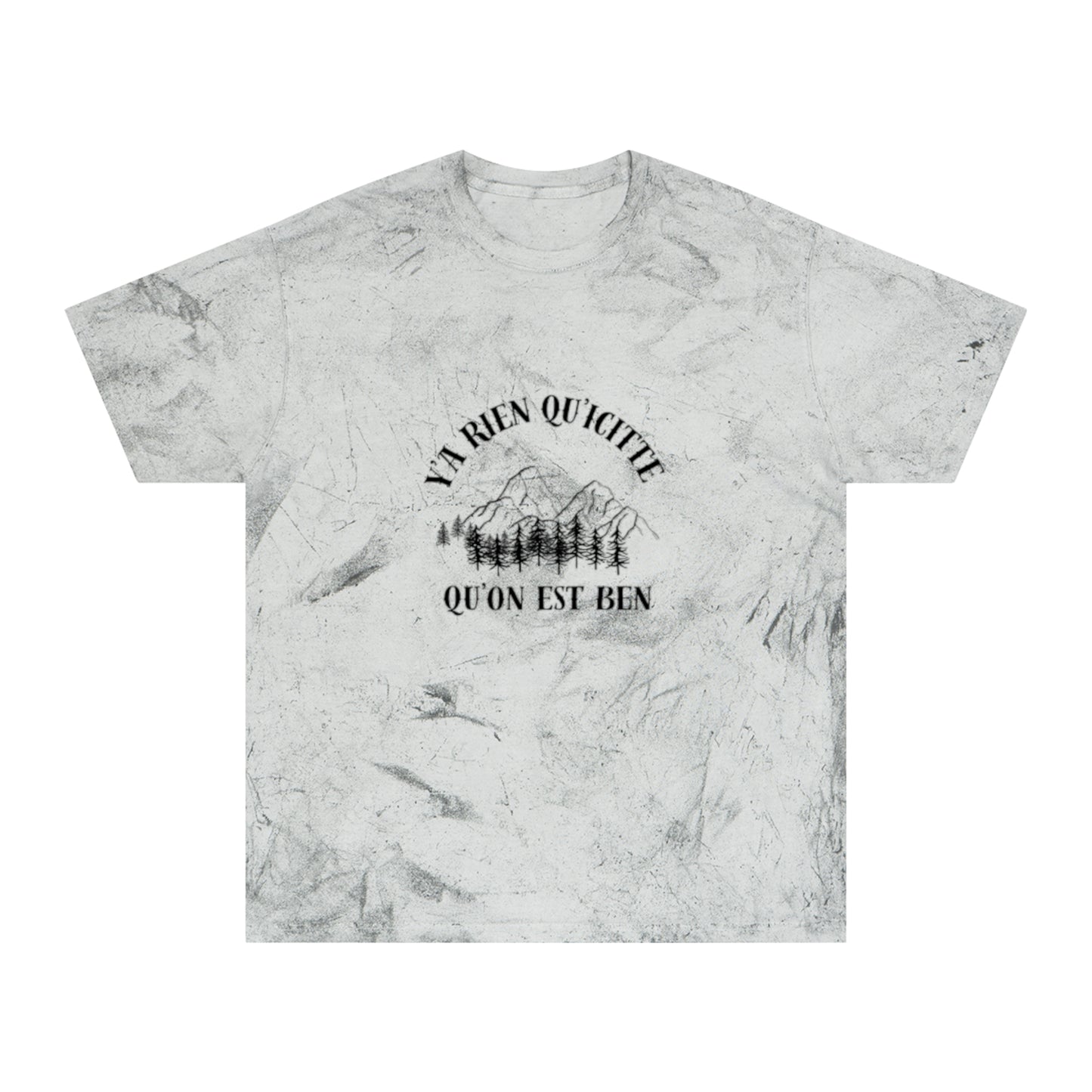 Unisex Color Blast T-Shirt - Nature-Inspired Design for Outdoor Lovers