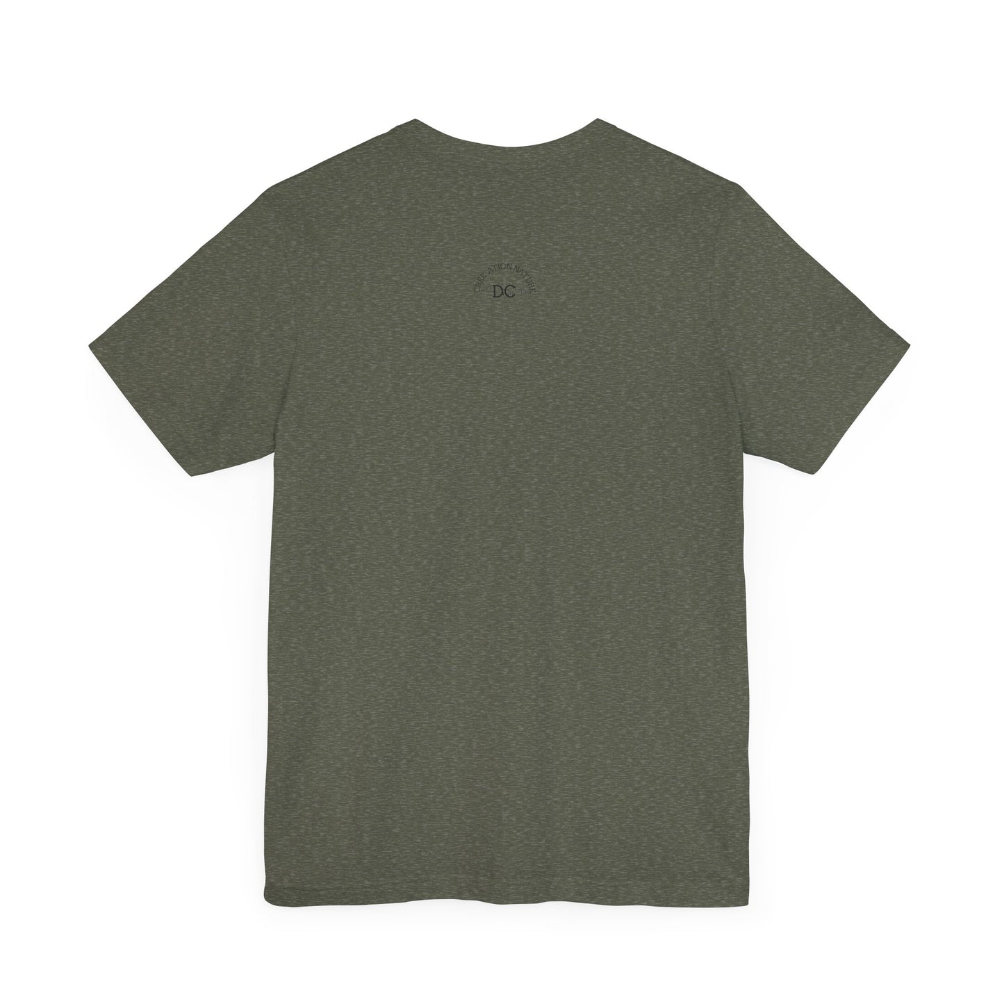 Adventure Spirit Unisex Short Sleeve Tee – 'Y'a Rien Qu'Icitte' Design-Crée_ation Nature DC