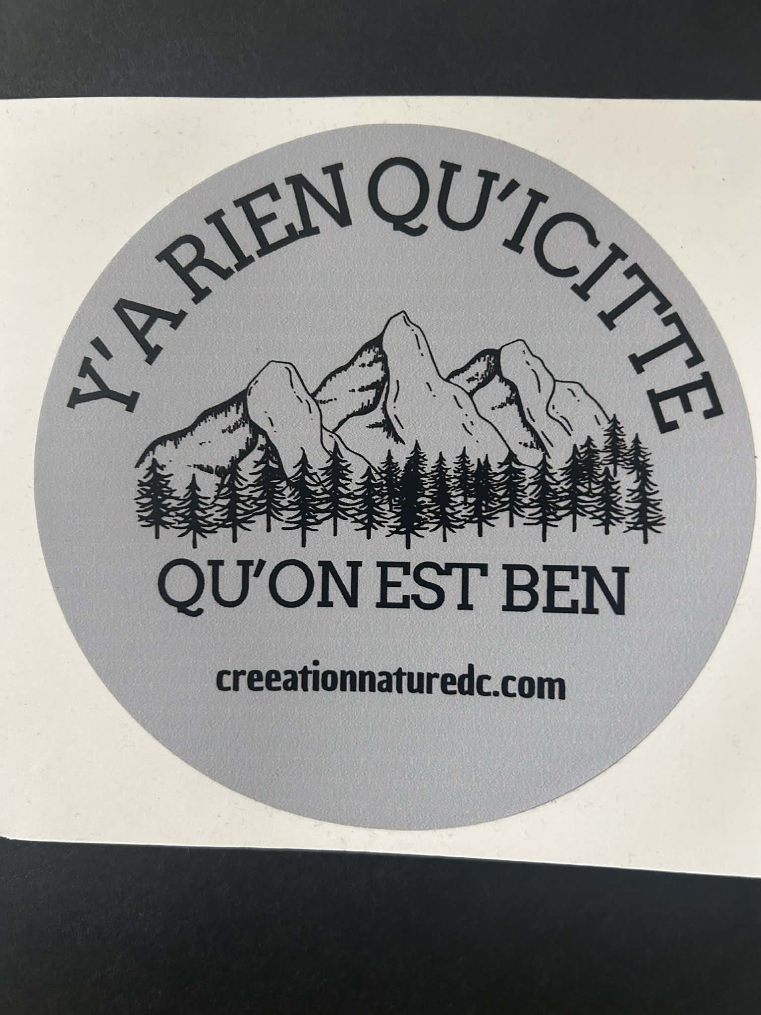 Stickers Crée_Ation Nature DC
