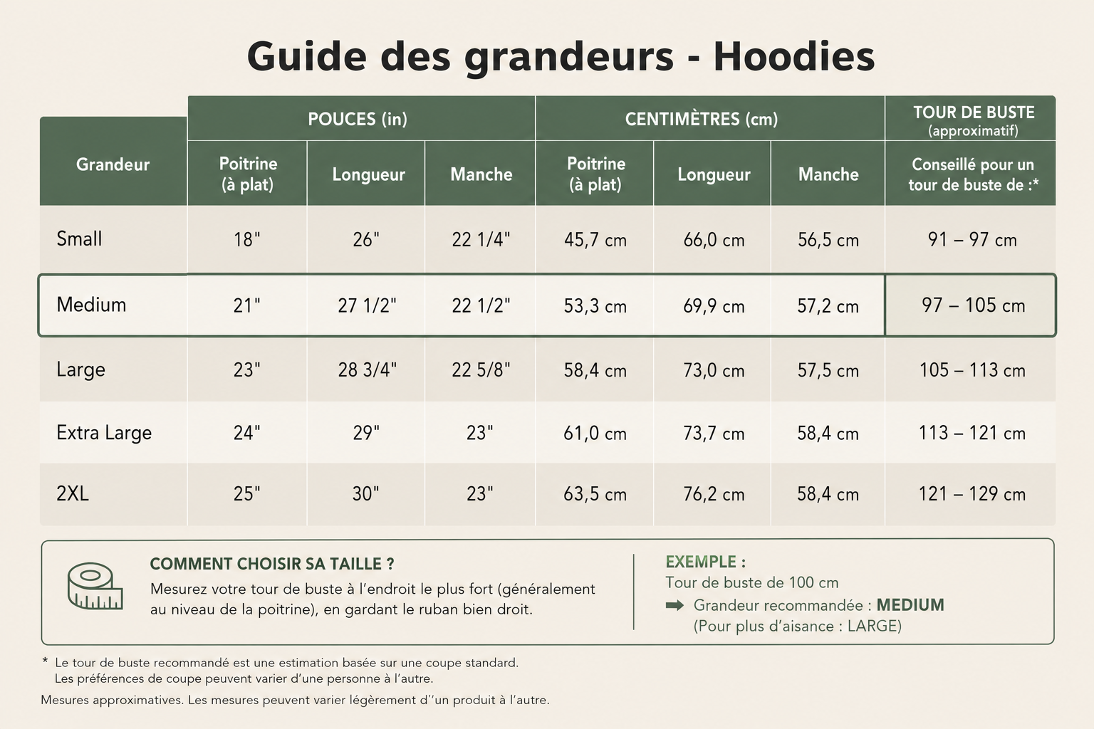 Hoodie CHASSEUSE