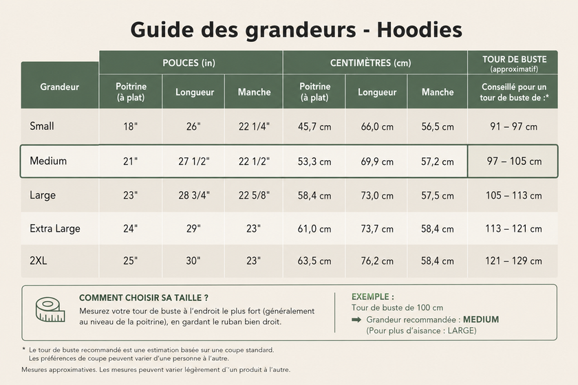 Hoodie CHASSEUSE