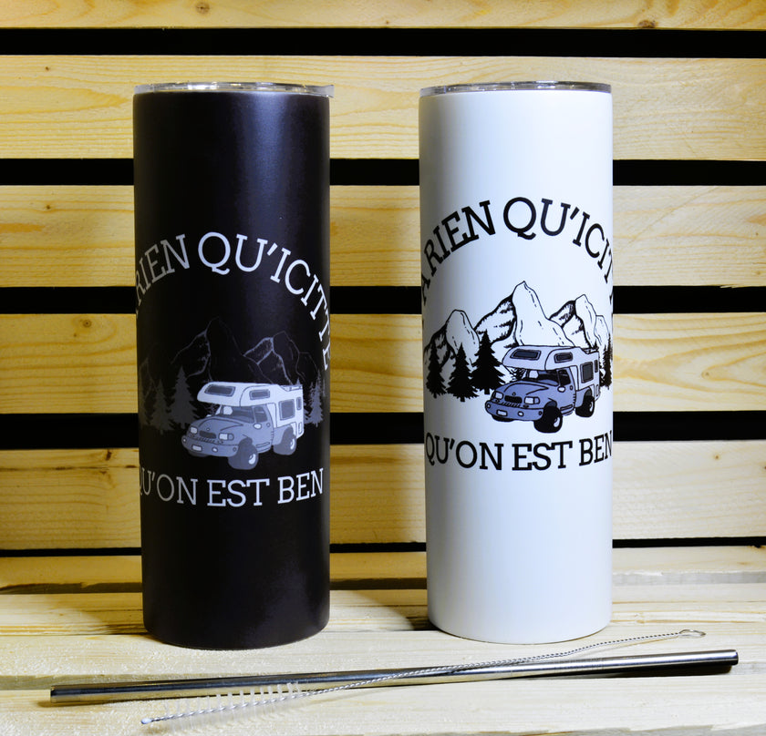 Bouteille isolée, Glow and the Dark  