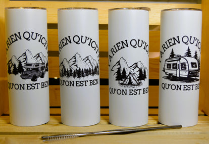 Bouteille isolée, Glow and the Dark  