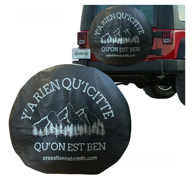 Housse de pneu de secours réfléchissante