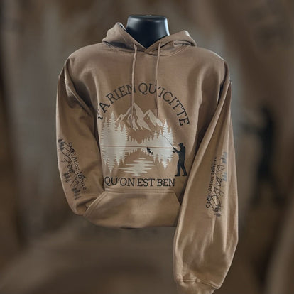 Nouveautés ! Hoodies Le Chasseur & Le Pêcheur