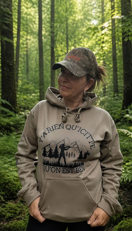 Hoodie CHASSEUSE