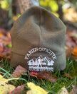 🌲 Tuque en polar vert kaki – Chasseur, Chasseuse, Montagne & Lac