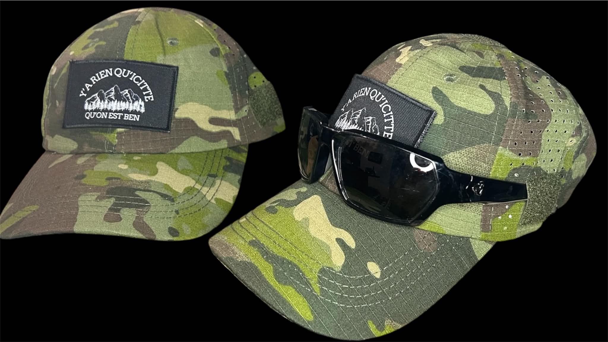 Casquette à patch interchangeable – Crée_Ation Nature DC