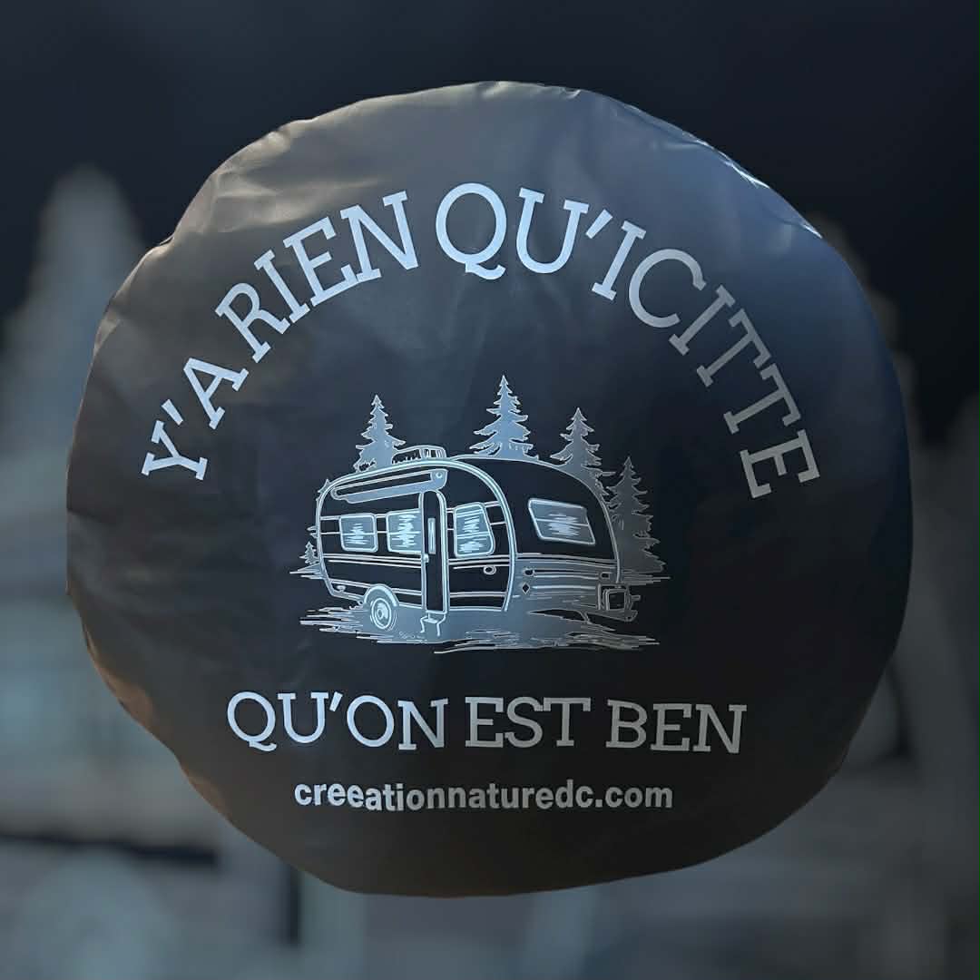 Housse de pneu de secours réfléchissante