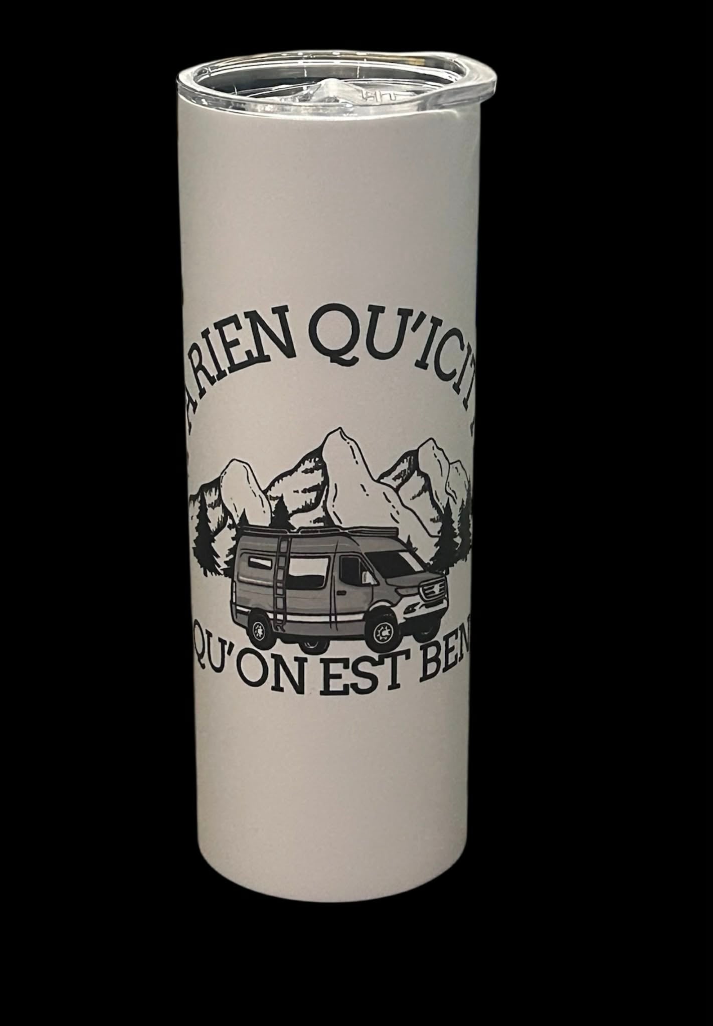 Bouteille isolée, Glow and the Dark  